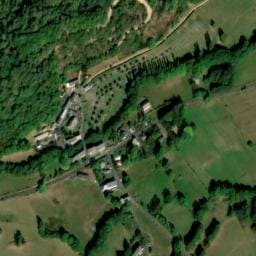 Vue satellite de Camping de Voissières à Saint-Victor-la-Rivière