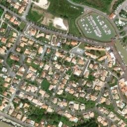 Vue satellite de Parking du Port à Meschers-sur-Gironde