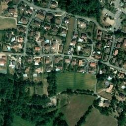 Vue satellite de Aire de camping-car à Diémoz à Diémoz