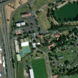 Vue satellite de Camping Municipal du Mas à Orbeil