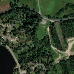 Vue satellite de Camping de Ponty à Alleyrat