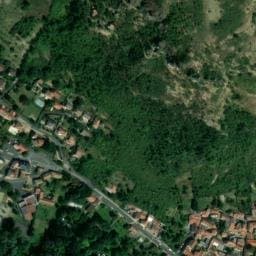 Vue satellite de Camping des Grottes à Perrier
