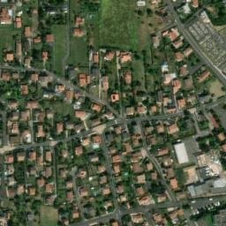 Vue satellite de Aire de camping-car d'Issoire à Perrier