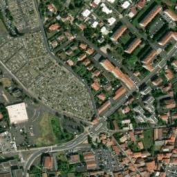 Vue satellite de Aire de camping-car à Orbeil à Orbeil