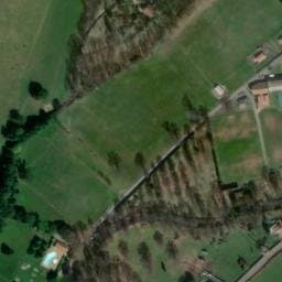 Vue satellite de Camping Sauxillanges des Prairies d'Auvergne à Saint-Quentin-sur-Sauxillanges