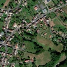Vue satellite de Aire de camping-car à La Coquille à La Coquille