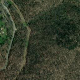 Vue satellite de Camping Montard à Lamongerie