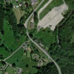 Vue satellite de Aire d'accueil de camping-cars de Treignac à Lestards
