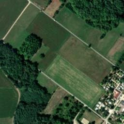 Vue satellite de Camping à Les Abrets en Dauphiné à Les Abrets en Dauphiné