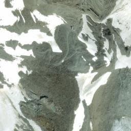 Vue satellite de Abri du Grand Col à Villaroger