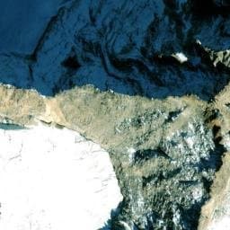 Vue satellite de Bivouac Sberna à Bonneval-sur-Arc