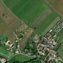 Vue satellite de Aire de camping-car à Lachaise à Lachaise