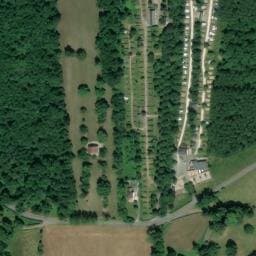 Vue satellite de Camping Ferrand à Aiguebelette-le-Lac