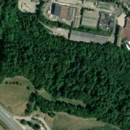 Vue satellite de Aire de Chanses à Sainte-Blandine