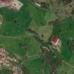 Vue satellite de Aire de service de camping car Gumières à Soleymieux