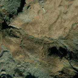 Vue satellite de Source de la Vaudaletta à Tignes