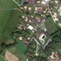Vue satellite de Camping Margot à Archiac