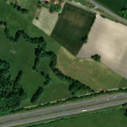 Vue satellite de Aire de camping-car à Birac à Birac