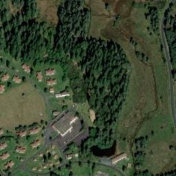 Vue satellite de camp azureva fournols à Saint-Amant-Roche-Savine