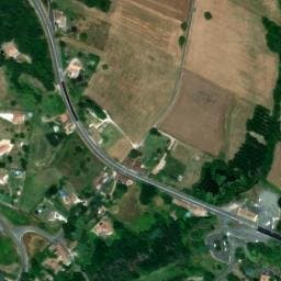 Vue satellite de Aire du Pontaroux à Dignac