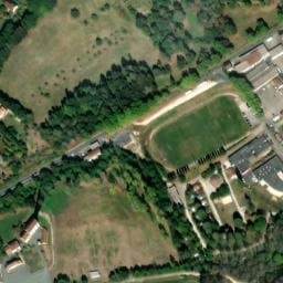 Vue satellite de Camping l'Agrion bleu à Saint-Martial-de-Valette