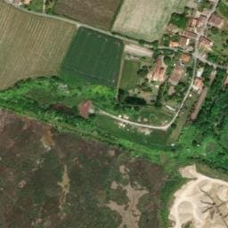 Vue satellite de Parking des Monards à Barzan