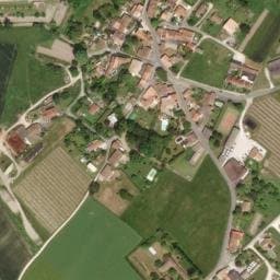 Vue satellite de Parking  salle associative à Chenac-Saint-Seurin-d'Uzet