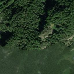 Vue satellite de Camping du rocher de Glaisy à Aime-la-Plagne