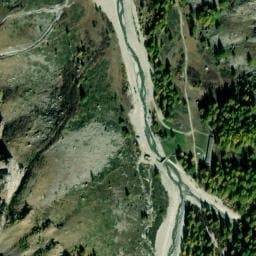 Vue satellite de Refuge Tétras Lyre à Bonneval-sur-Arc