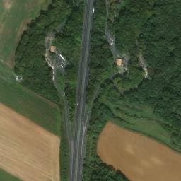 Vue satellite de Aire de Saint-Palais (2) à Givrezac
