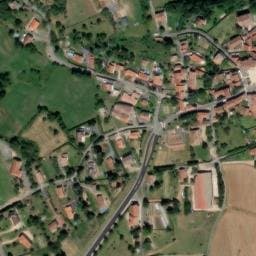 Vue satellite de Aire de camping-car à Soleymieux à Soleymieux