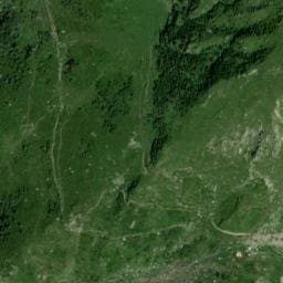 Vue satellite de Cabane pastorale de Clartan à Montsapey