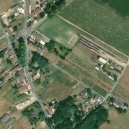 Vue satellite de Parking de la Mairie à Boutenac-Touvent