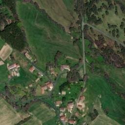 Vue satellite de Camping les Narcisses à Saint-Romain