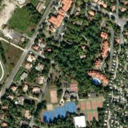 Vue satellite de Camping Le Palace à Soulac-sur-Mer