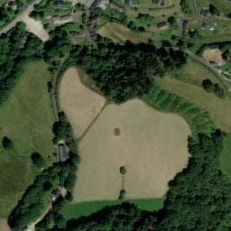 Vue satellite de Aire d'accueil de camping-cars de Saint-Angel à Saint-Angel