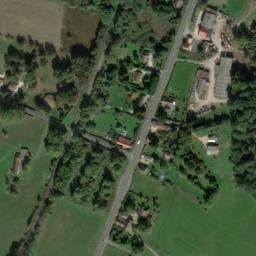 Vue satellite de Aire de repos à Saint-Paul-la-Roche à Saint-Paul-la-Roche