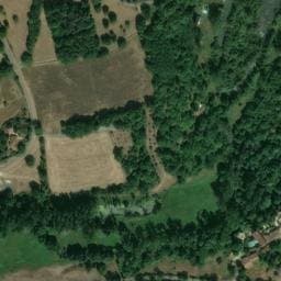 Vue satellite de Camping Les Graulges à Charras