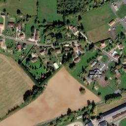 Vue satellite de Aire de camping-cars Saint-Pardoux-la-Rivière à Sceau-Saint-Angel