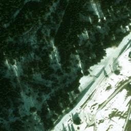 Vue satellite de Abri de Chantemerle à Les Avanchers-Valmorel