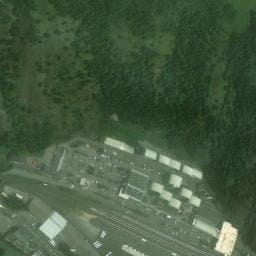 Vue satellite de Aire de camping-cars de Moûtiers à Grand-Aigueblanche