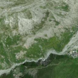 Vue satellite de Refuge Entre le Lac à Peisey-Nancroix