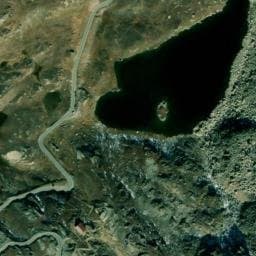 Vue satellite de Rifugio Città di Chivasso à Bonneval-sur-Arc