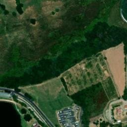 Vue satellite de gites bungalows des sagnes à Champagnat-le-Jeune