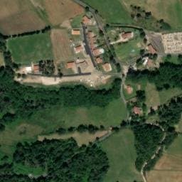 Vue satellite de Aire de camping-car à Soleymieux (2) à Soleymieux