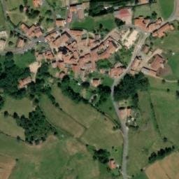 Vue satellite de Fontaine de Marols à Marols
