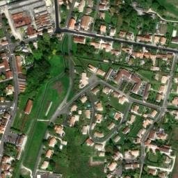 Vue satellite de Aire De Camping-cars Barbezieux-Saint-Hilaire à Salles-de-Barbezieux