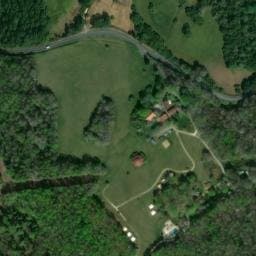 Vue satellite de Camping Domaine de Corneuil à Connezac
