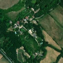 Vue satellite de Camping à la ferme de la Gravelle à Saint-Fort-sur-Gironde