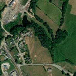 Vue satellite de Camping municipal Pré de la Gane à Le Lonzac